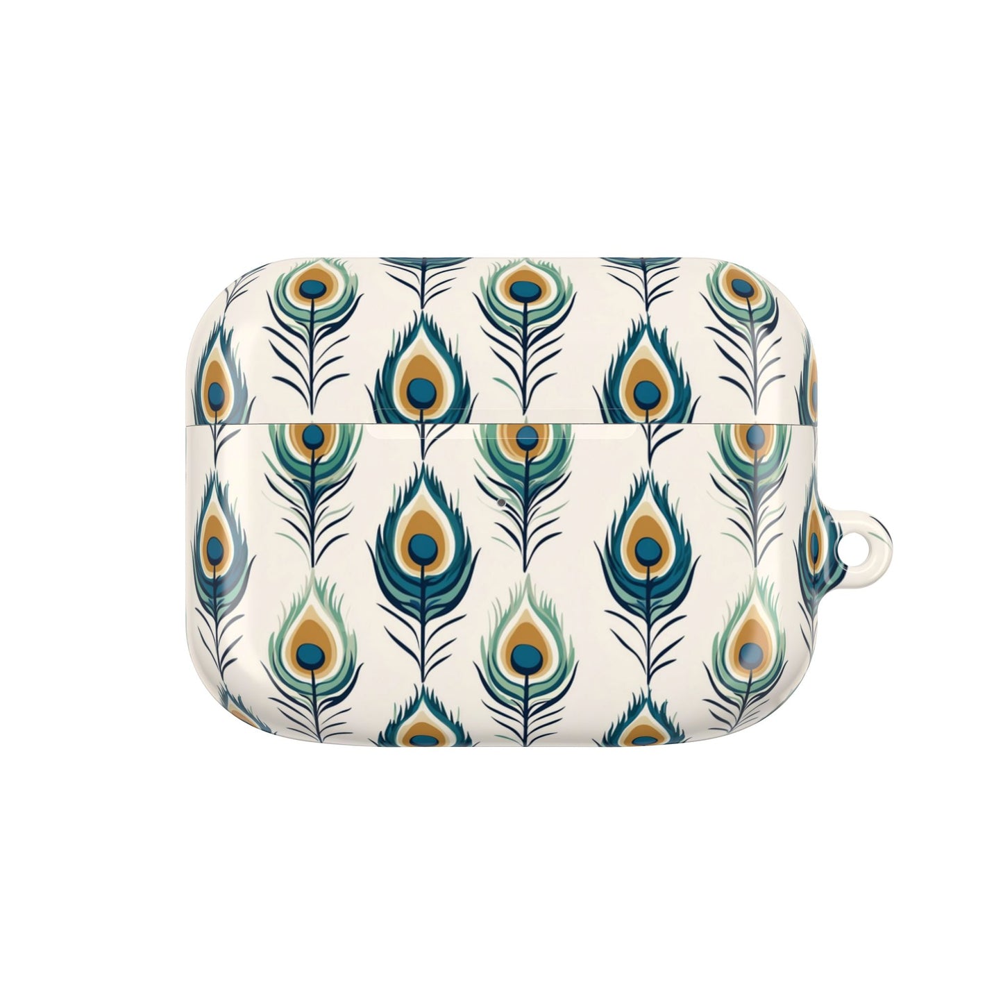 Strutting Peacock Feather AirPod Cases
