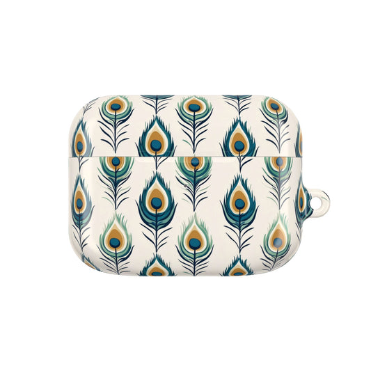 Strutting Peacock Feather AirPod Case