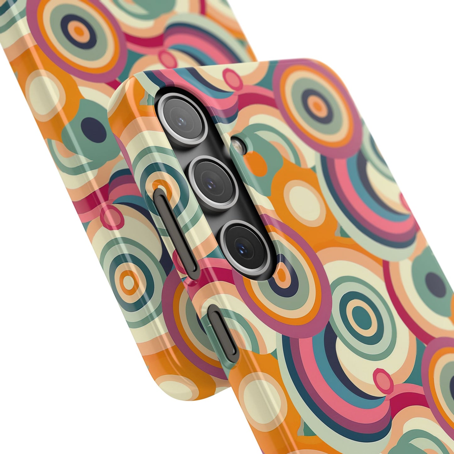 Retro Ripple Snap Case