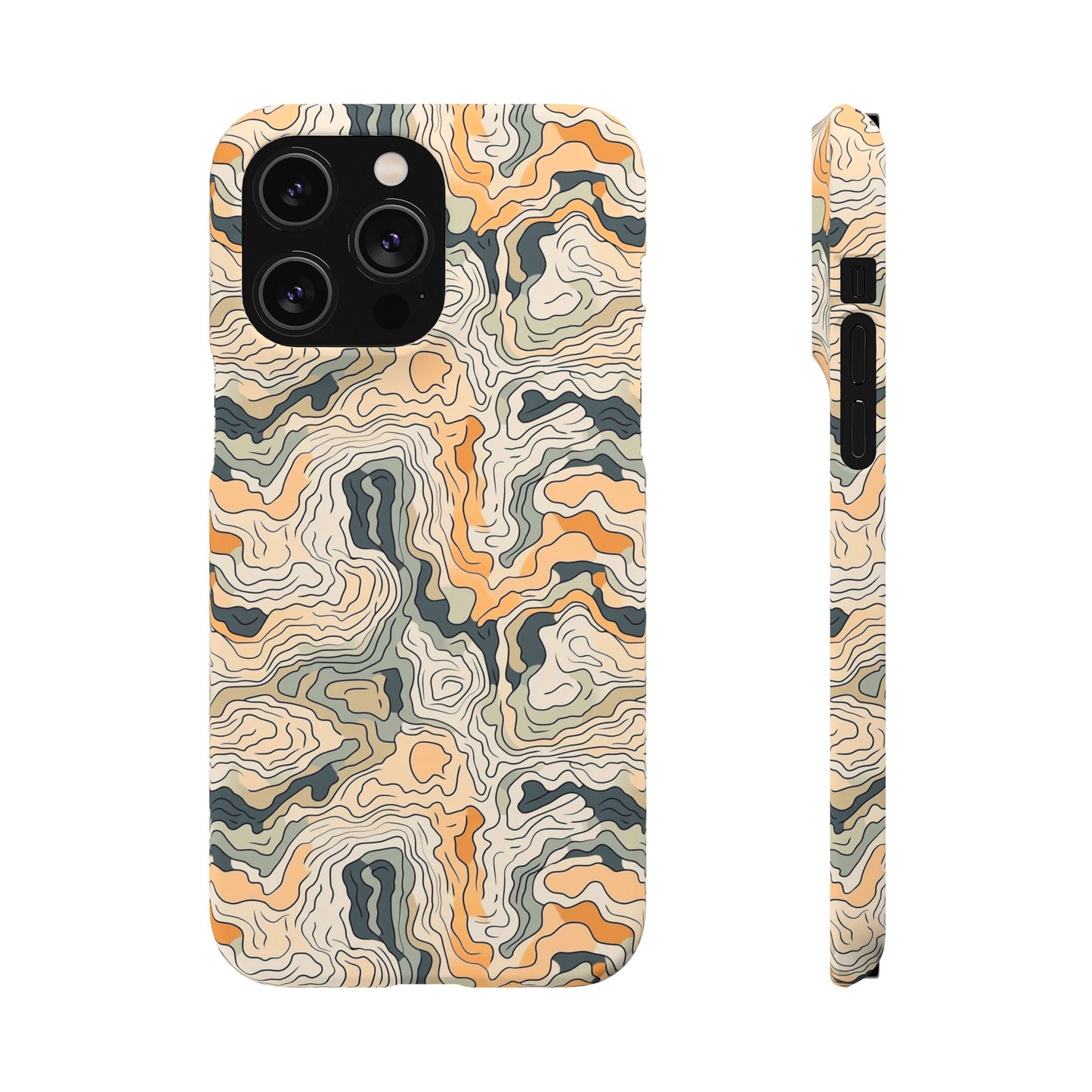 Earthy Abstract Snap Case