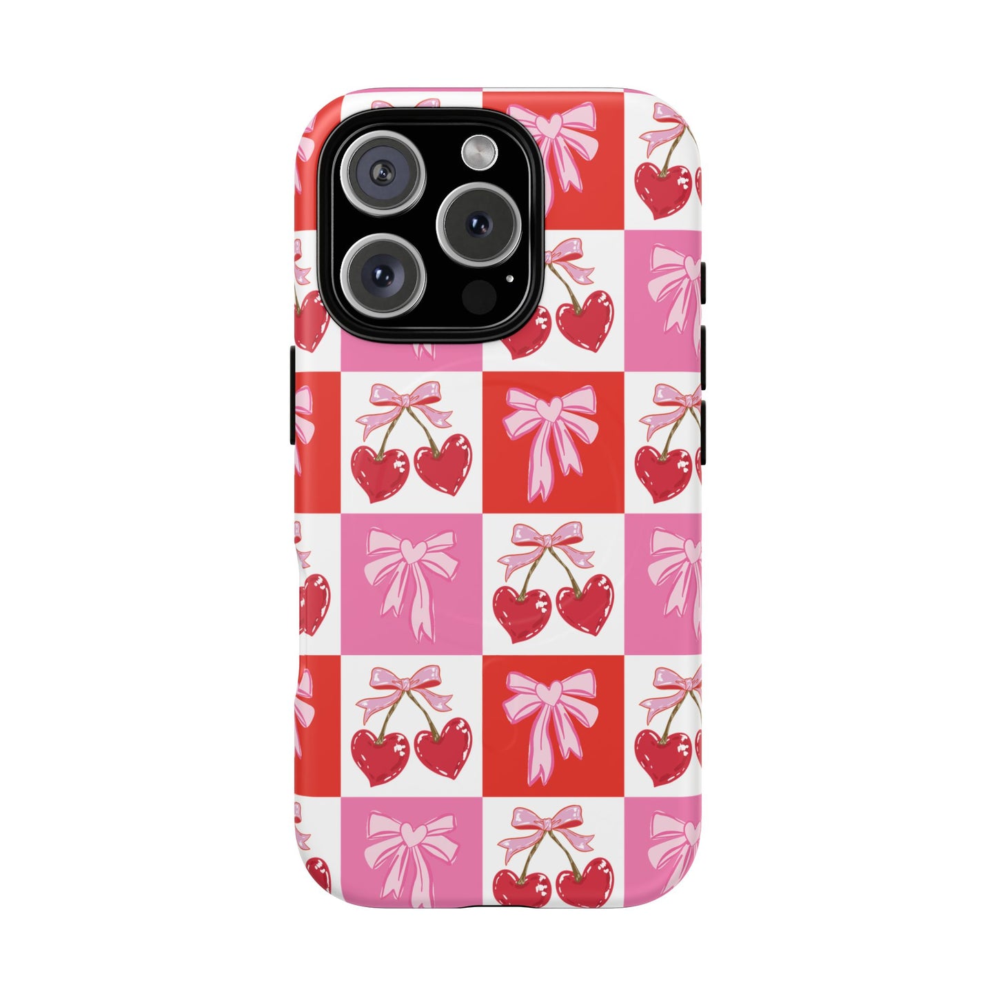 Sweet Pink Coquette Tough Magnetic Phone Case