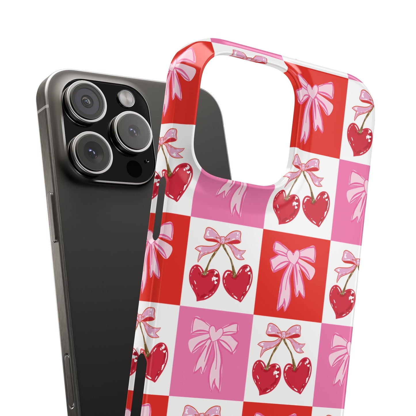 Sweet Pink Coquette Snap Case