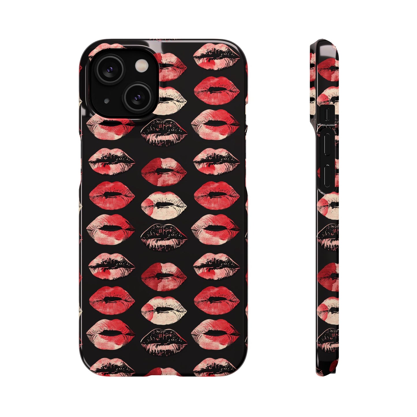 Midnight Pout Snap Phone Case