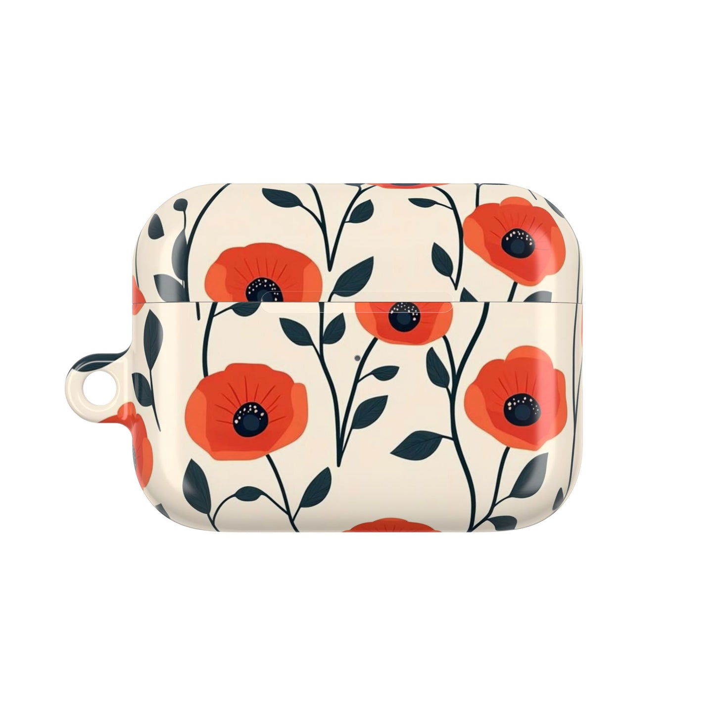 Poppy Fields AirPod Case