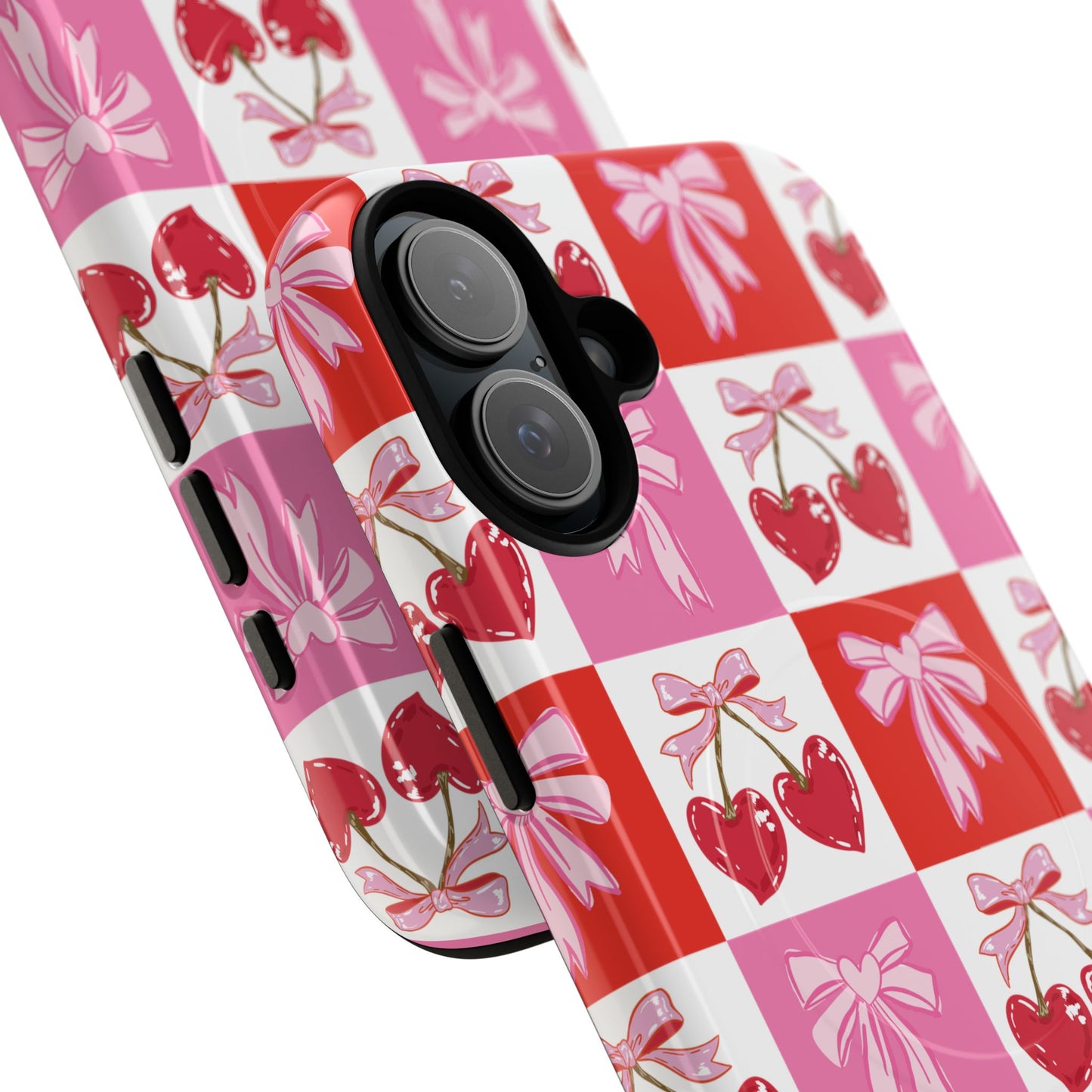 Sweet Pink Coquette Tough Magnetic Phone Case