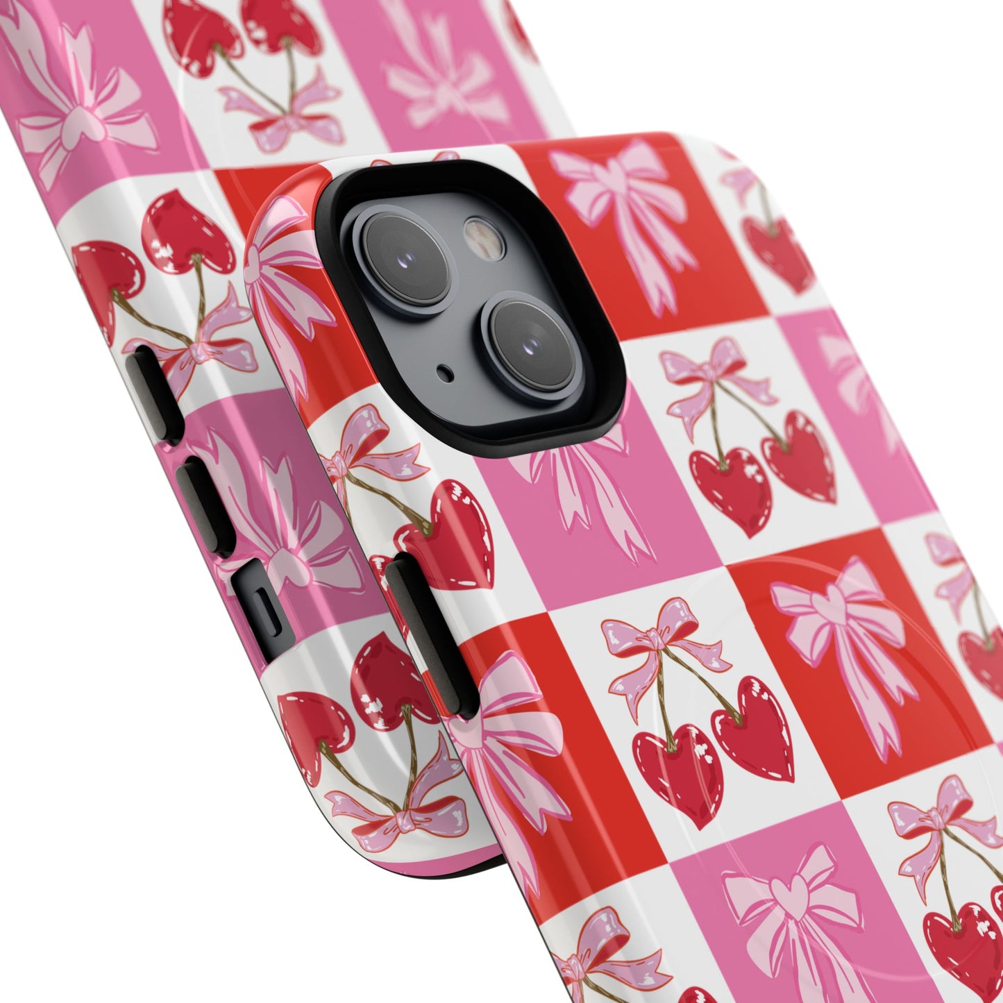 Sweet Pink Coquette Tough Magnetic Phone Case
