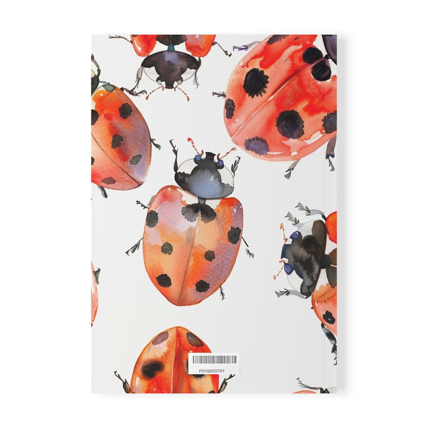 Lucky Swarm Ladybug Art Softcover Notebook, A5