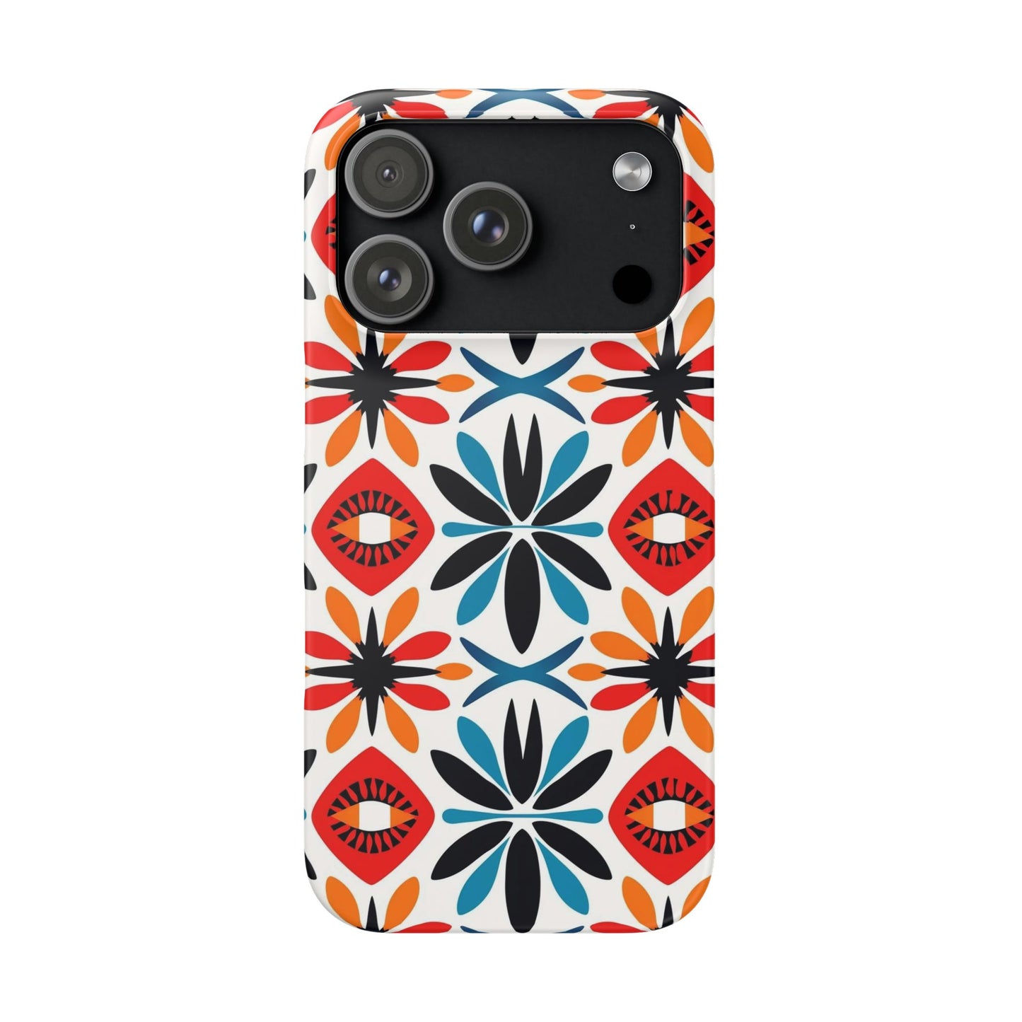 Electric Blooms Snap Case