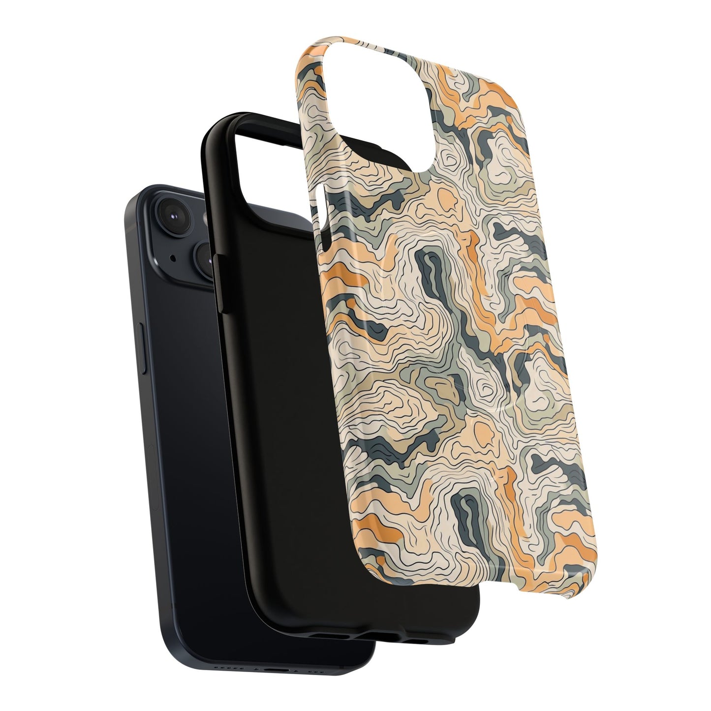 Earthy Abstract Tough Magnetic Phone Case