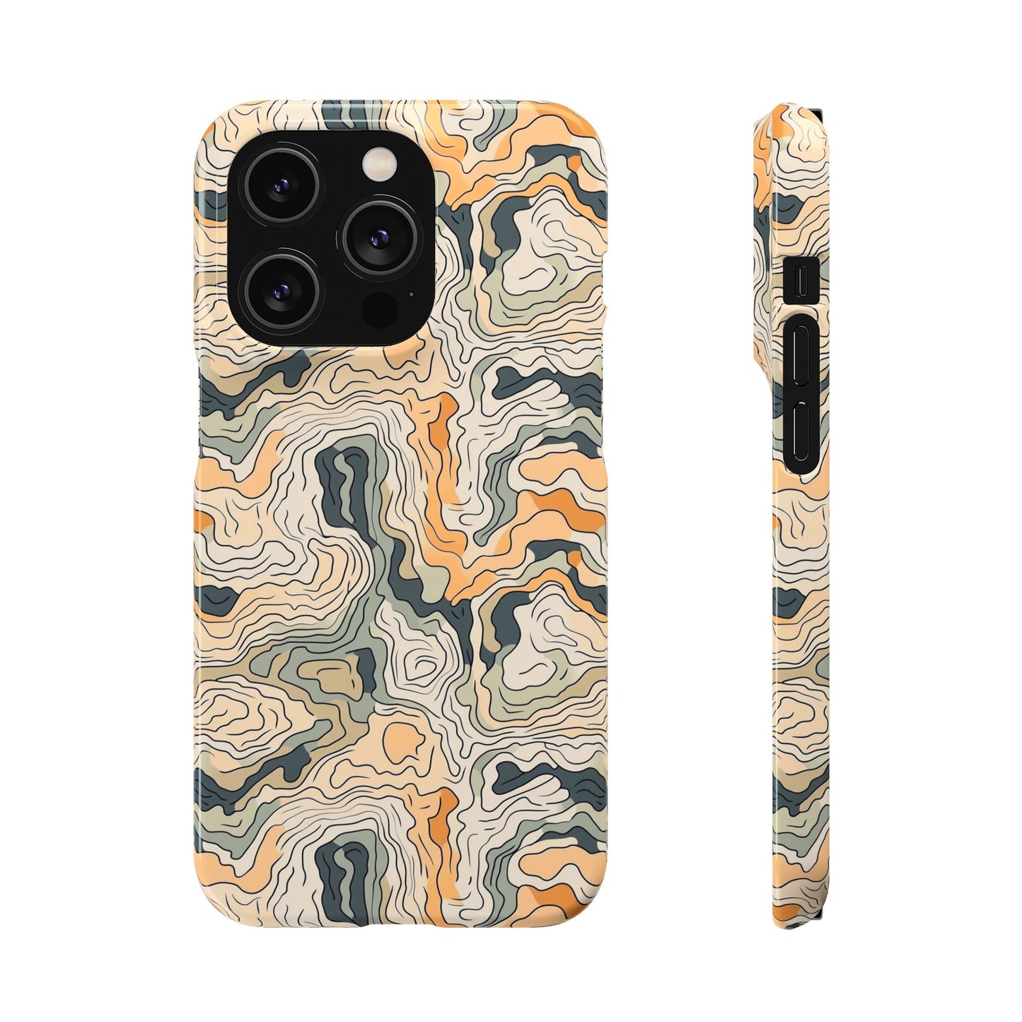 Earthy Abstract Snap Case