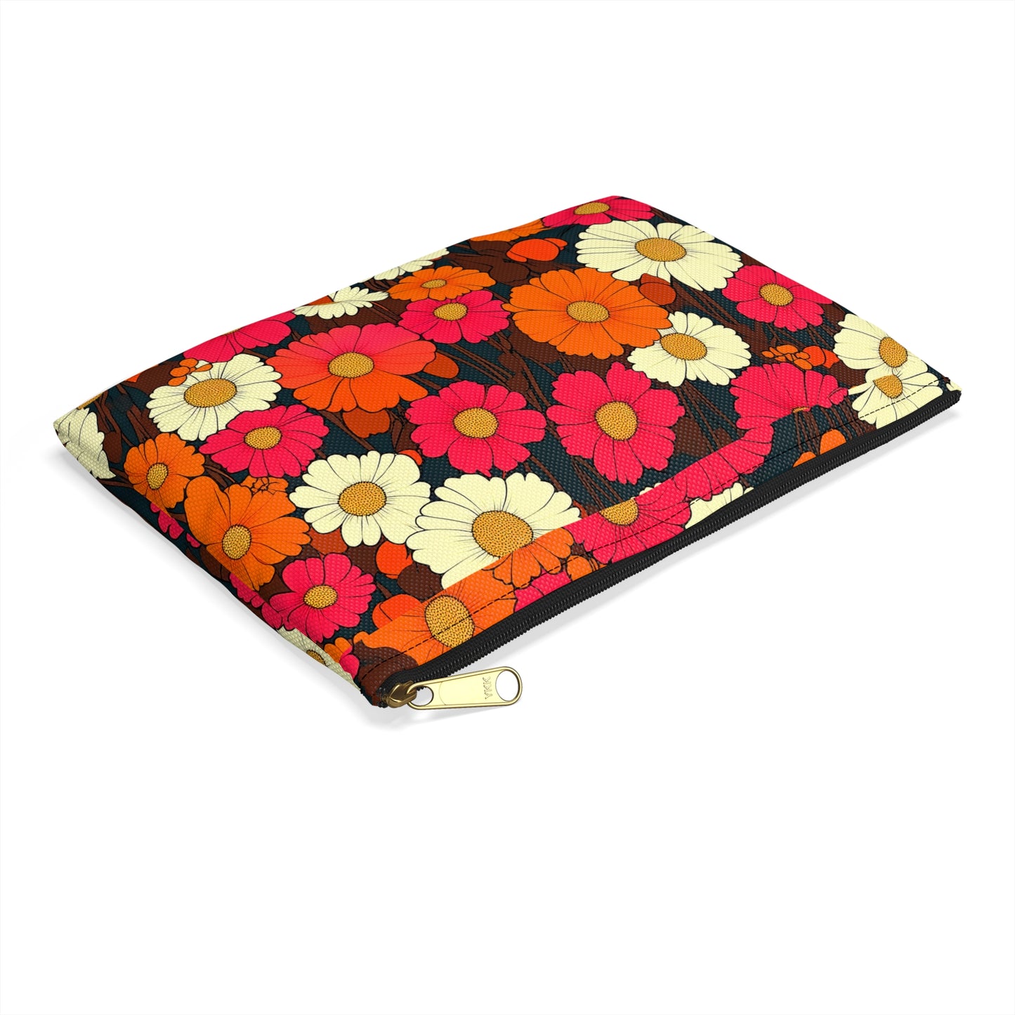 Retro Blooms Accessory Pouch