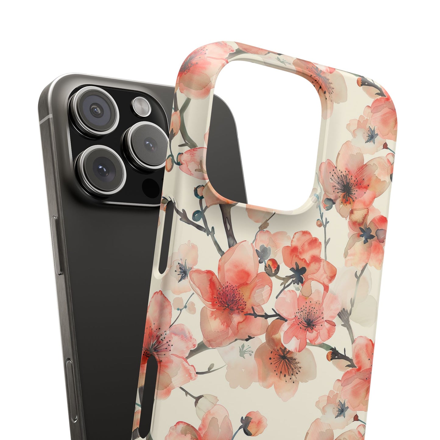 Cherry Veil Phone Snap Case