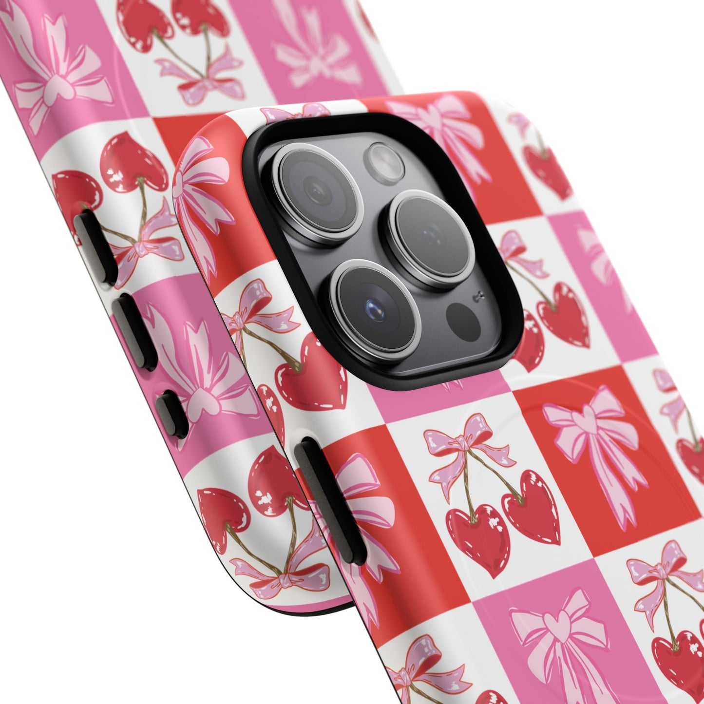 Sweet Pink Coquette Tough Magnetic Phone Case