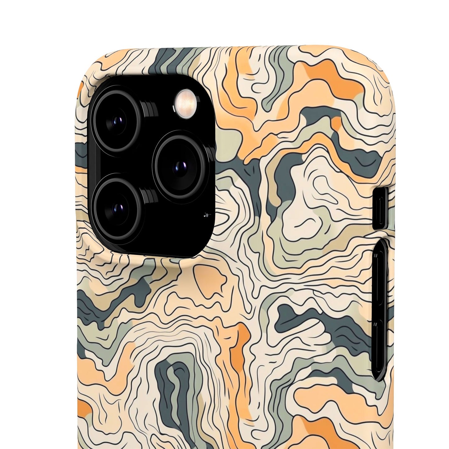Earthy Abstract Snap Case