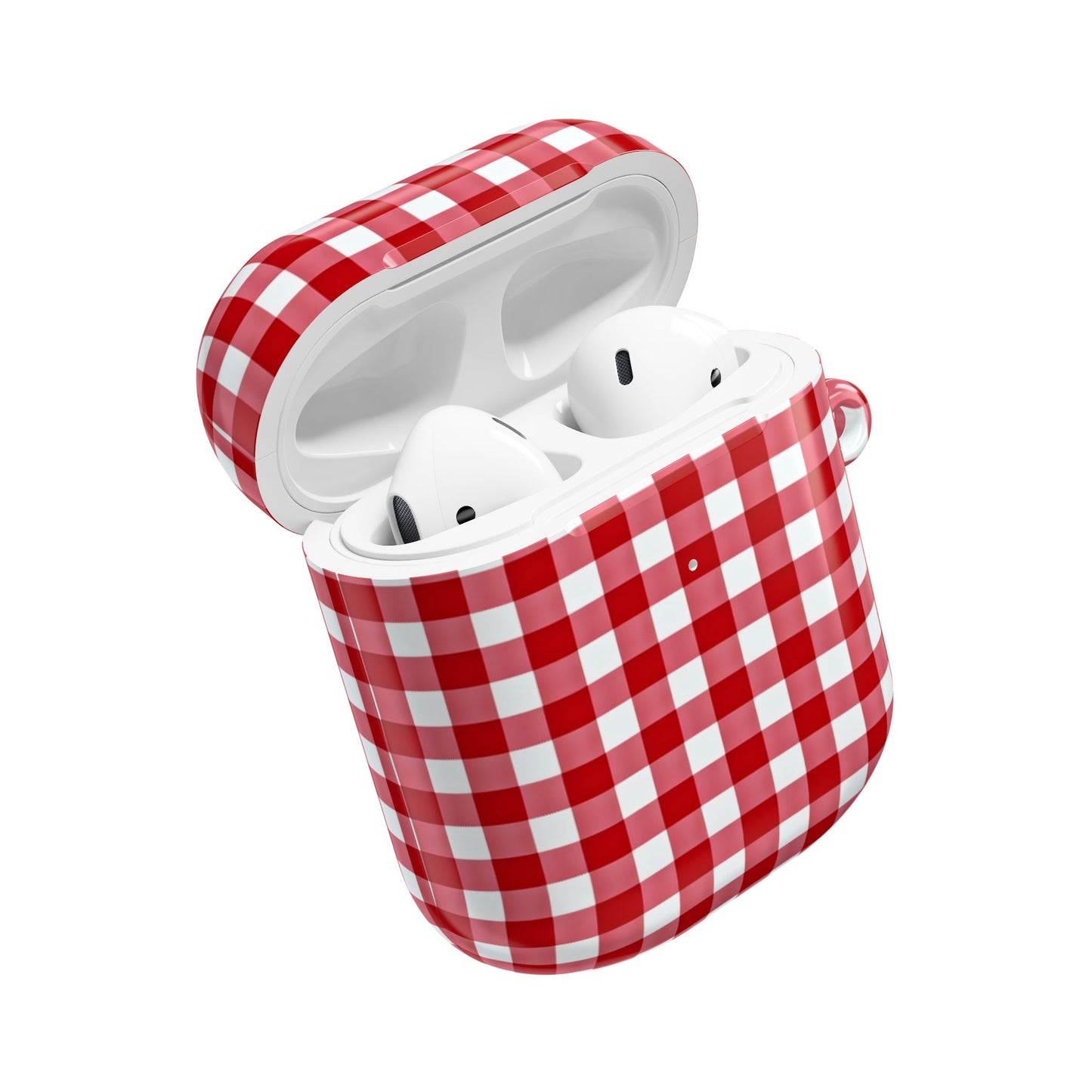 Red Plaid AirPod Case