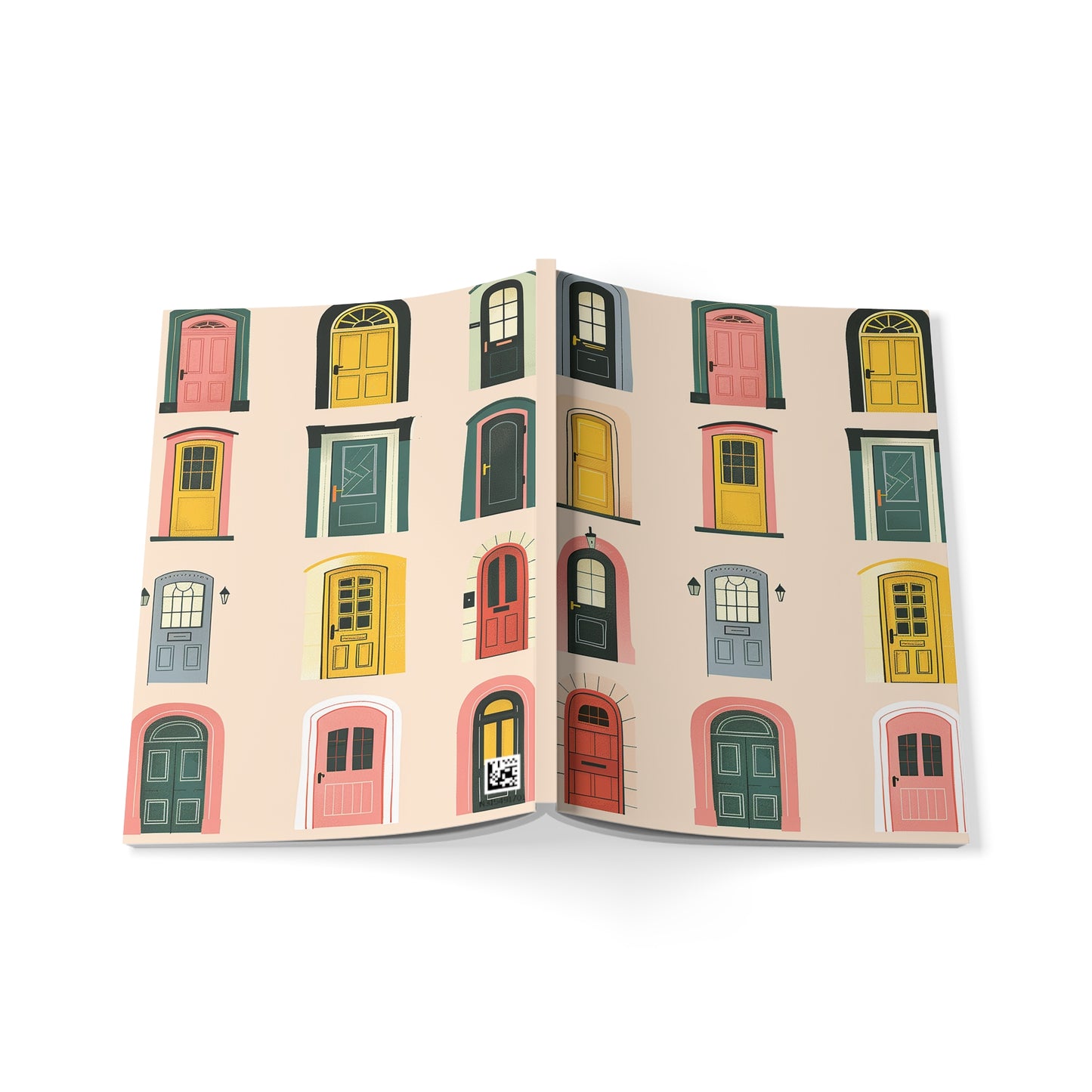 Charming Doors A5 Notebook