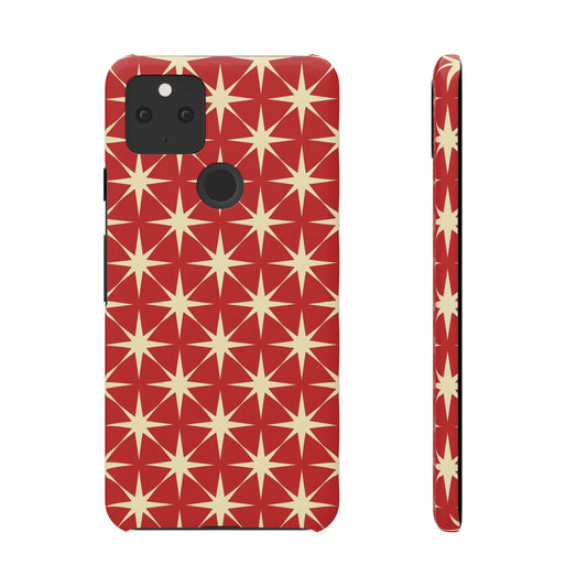 Crimson Star Phone Snap Case
