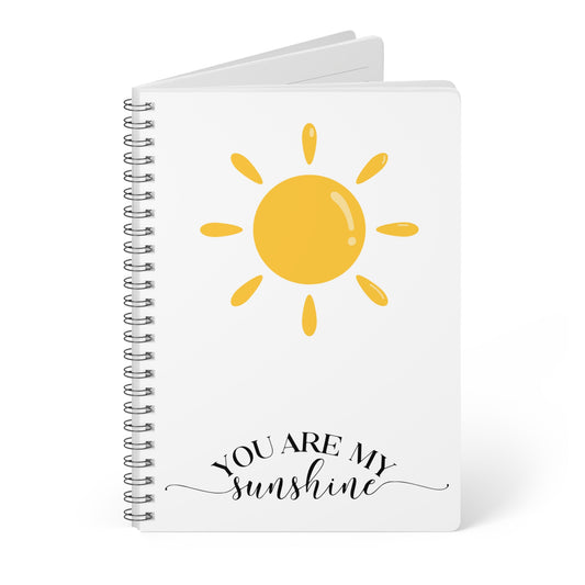 Sunshine Spiralgebundenes Notizbuch A5