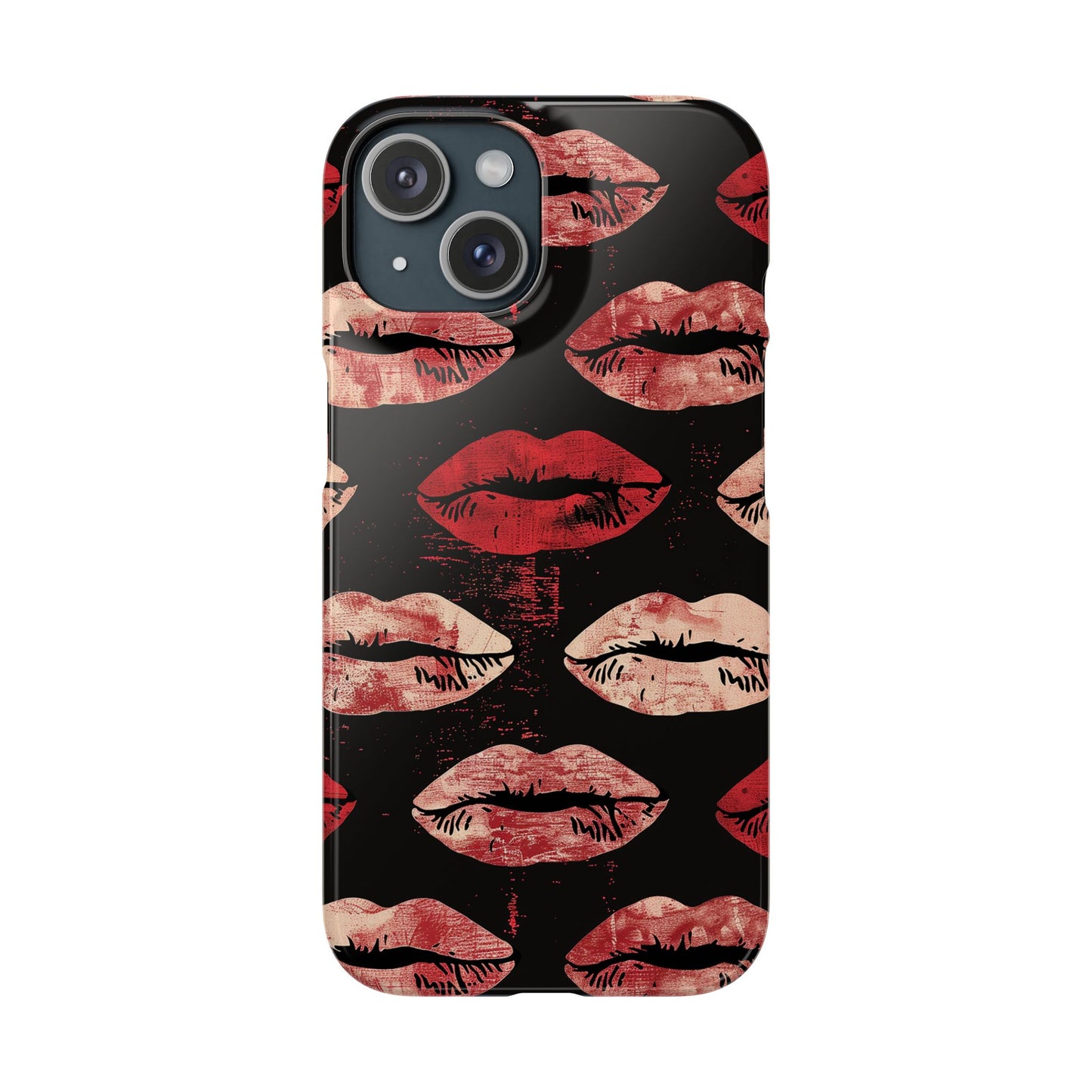 Midnight Pout Snap Phone Case