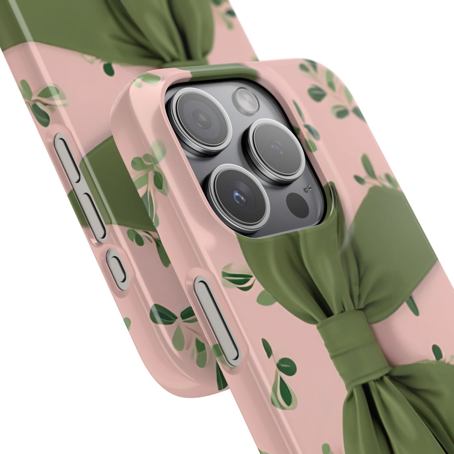 Blushing Bow Snap Case