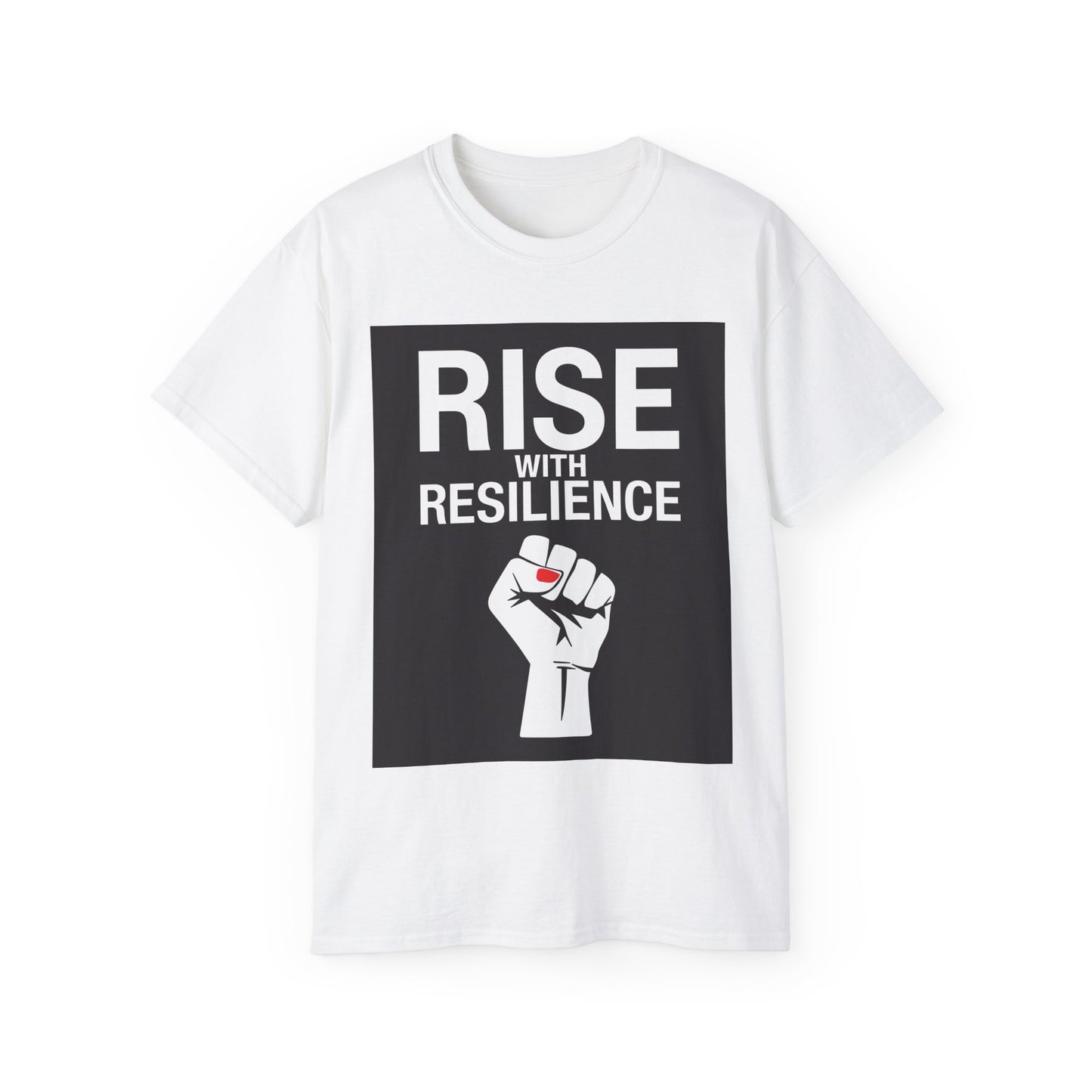 Rise with Resilience Empowerment Unisex Tee