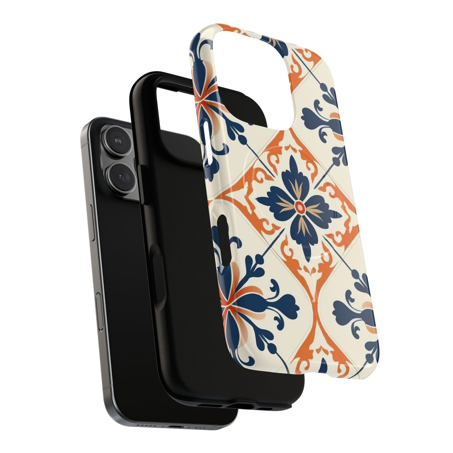 Tile Design Phone Tough Magnetic Case