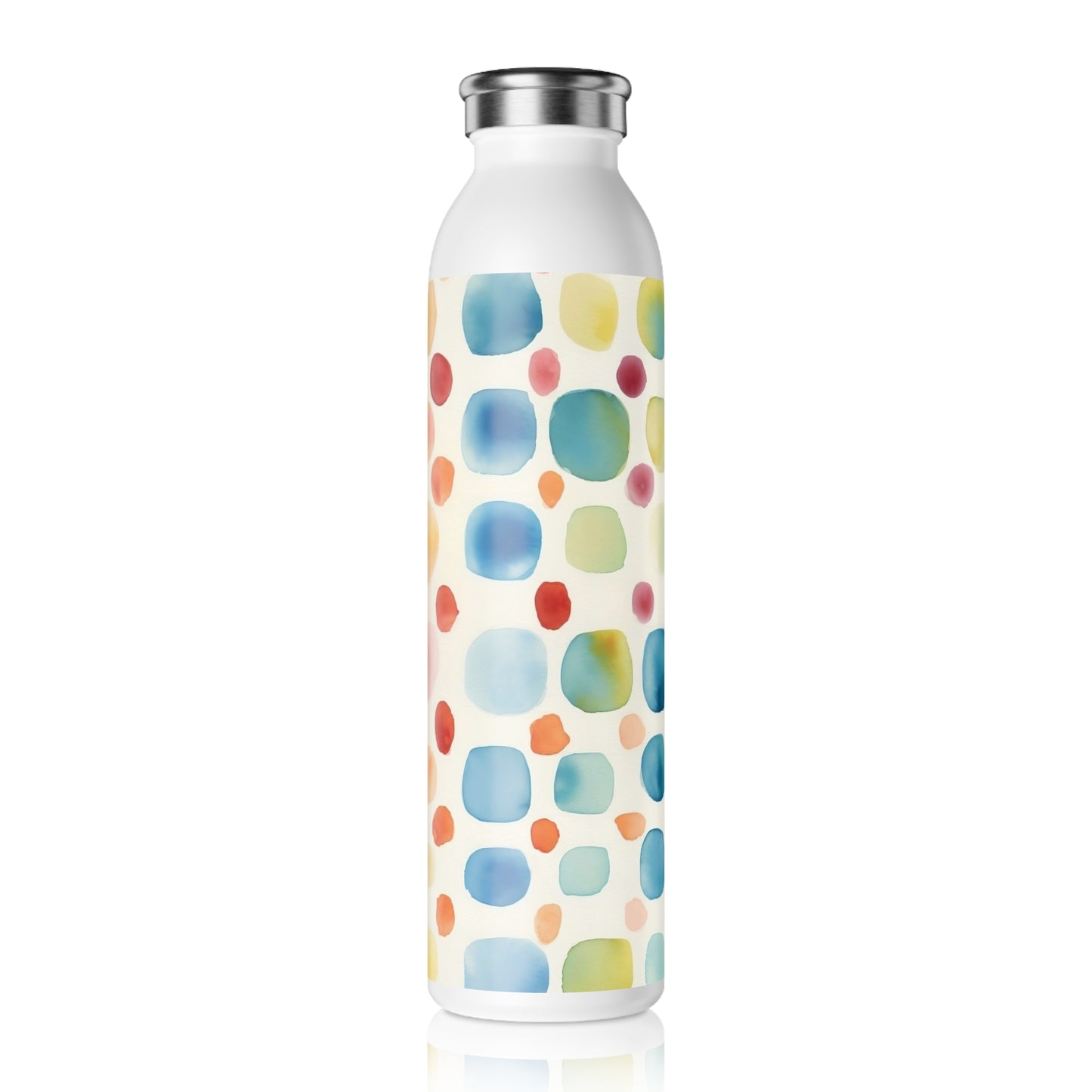 Pooled Pigment Slim Water Bottle