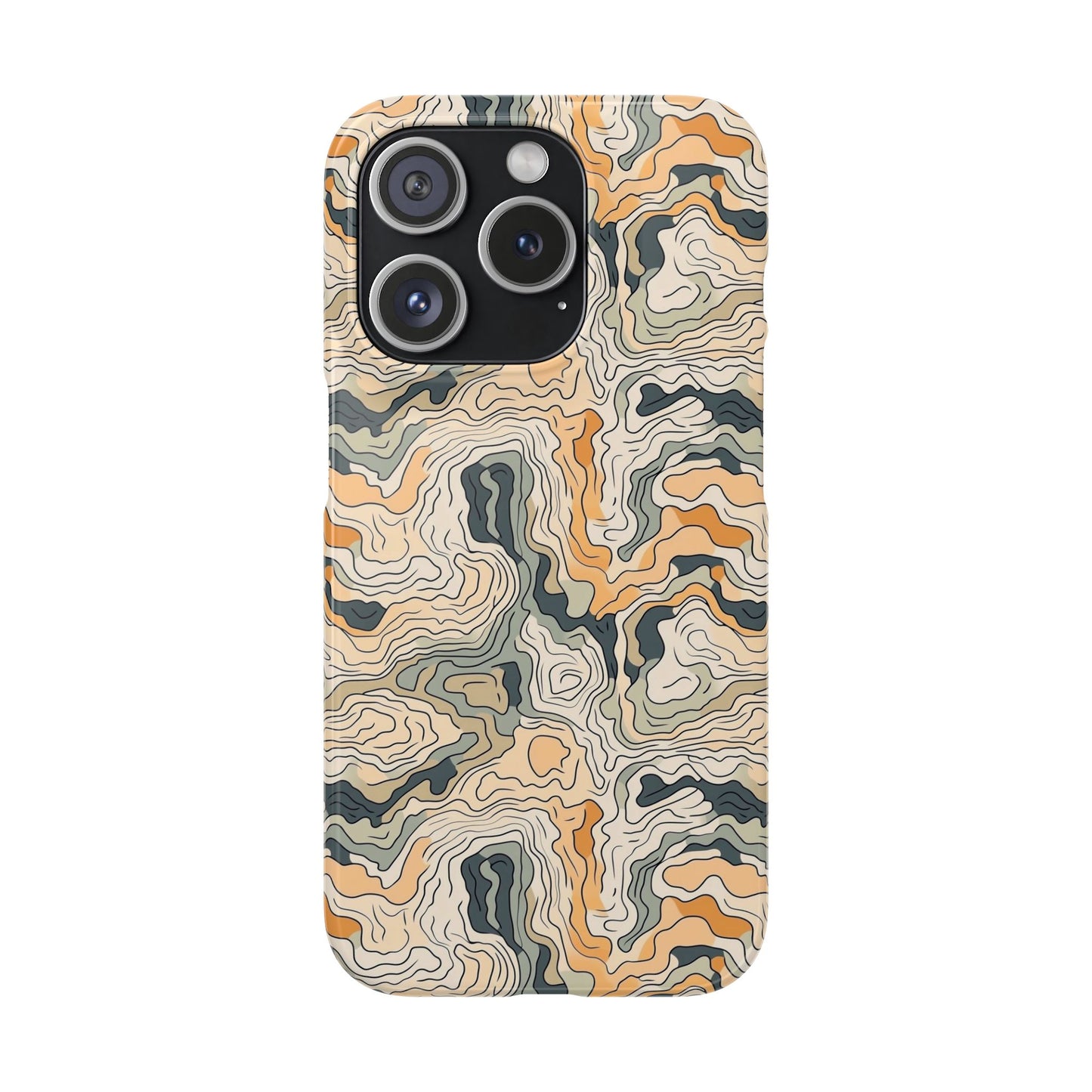Earthy Abstract Snap Case