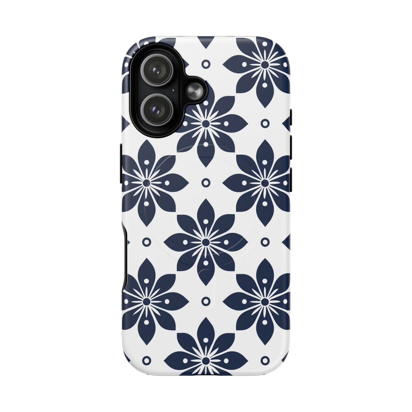 Azure Lattice Tough Magnetic Case