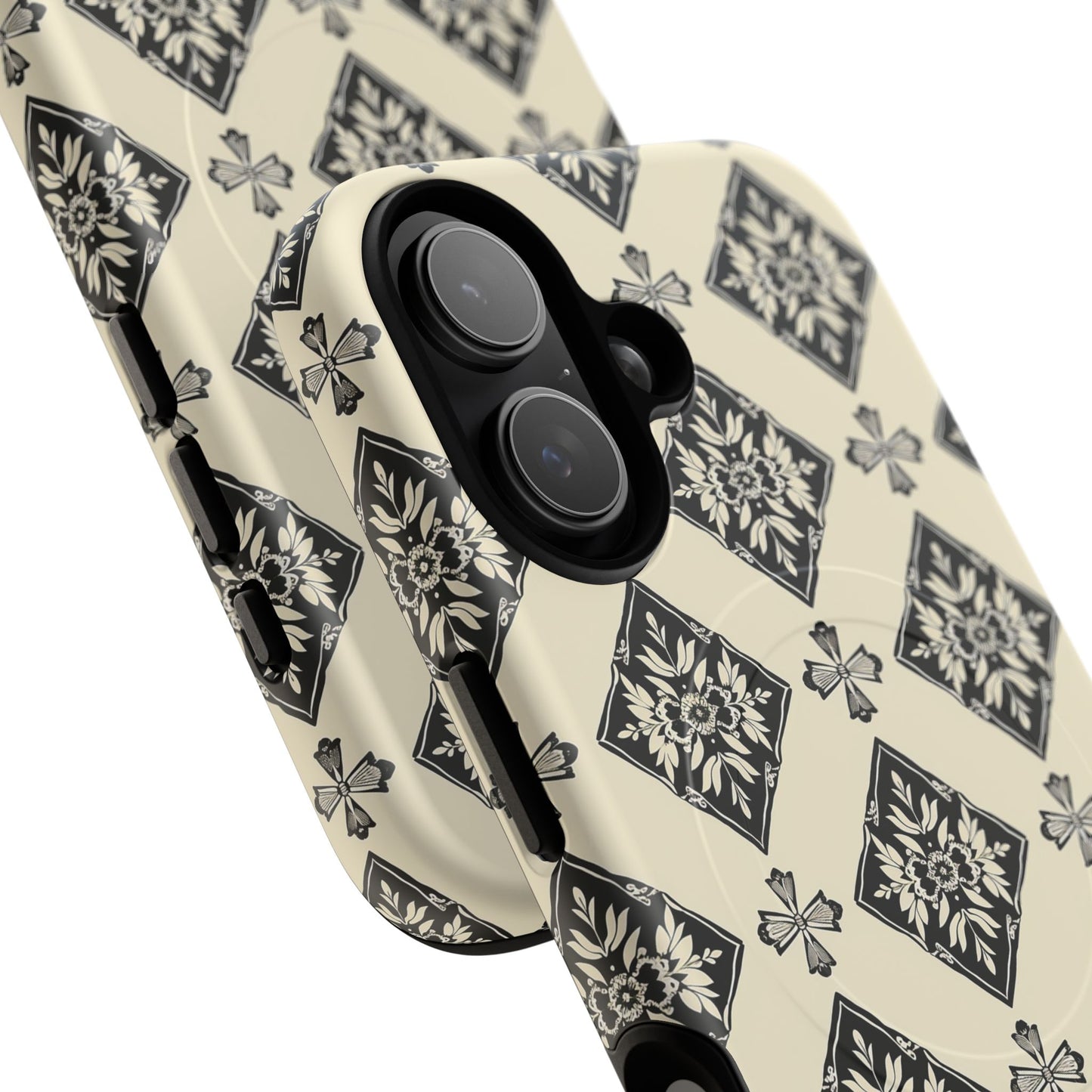 Flora Noir Tough Magnetic Case