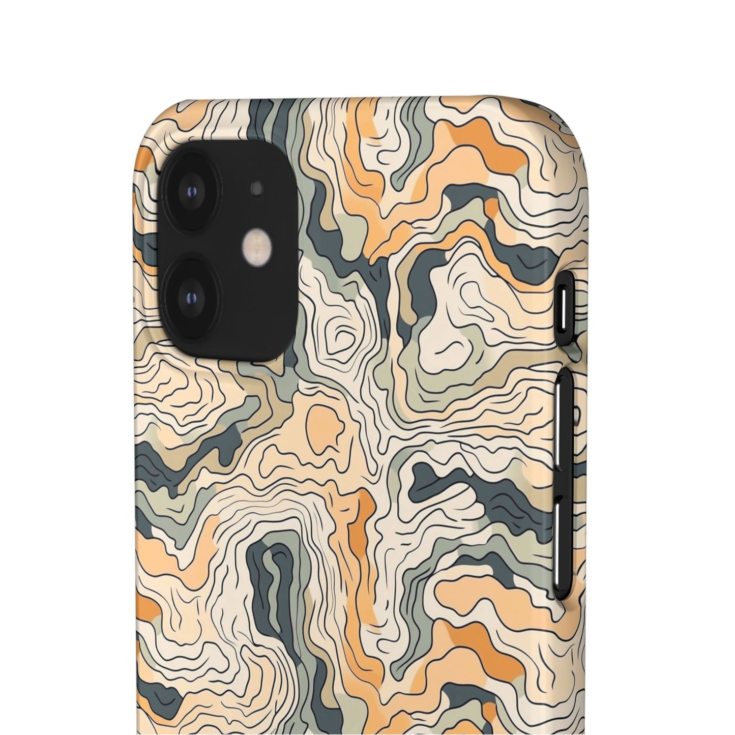 Earthy Abstract Snap Case