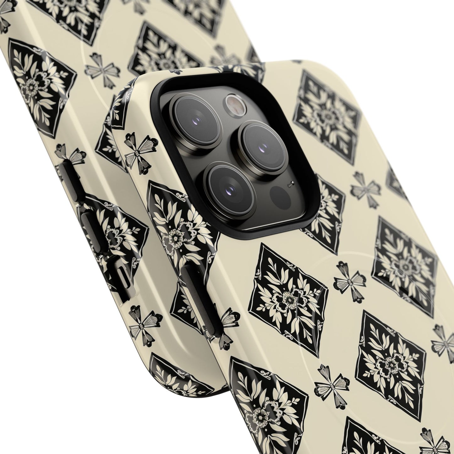 Flora Noir Tough Magnetic Case