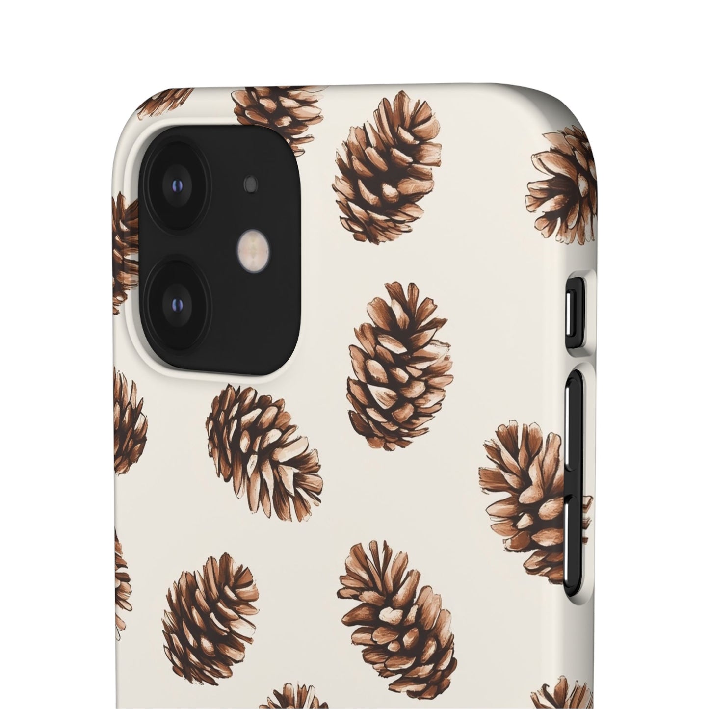 Woodland- Pine Cone Snap Phone Case