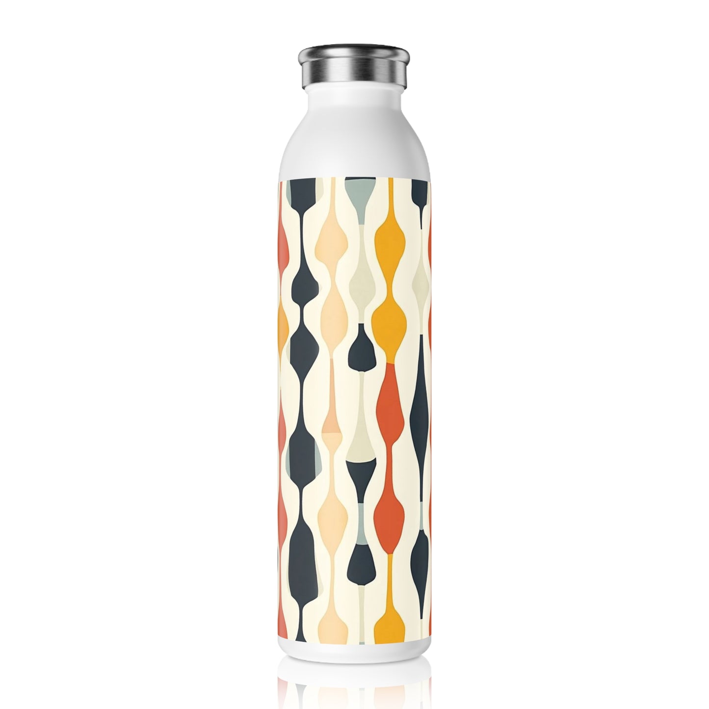 Orbiting Florals Slim Water Bottle
