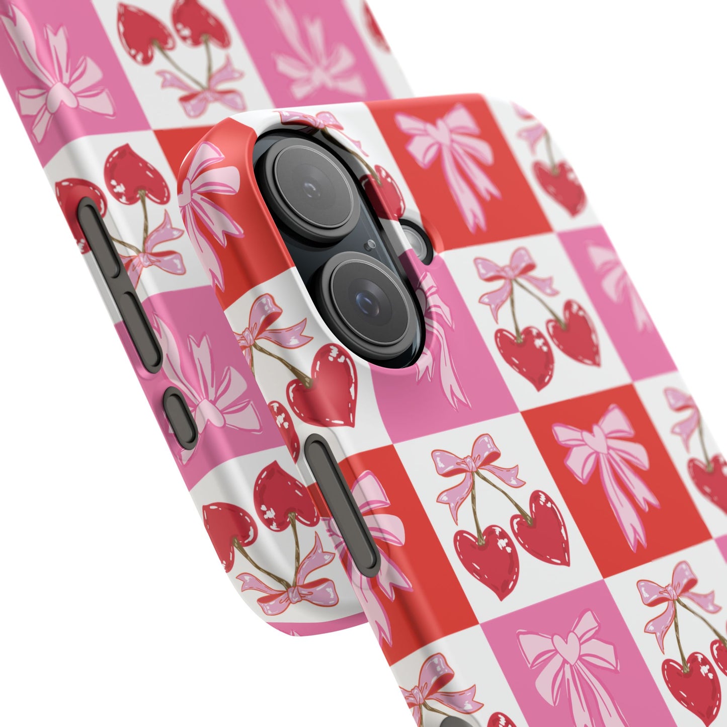 Sweet Pink Coquette Snap Case