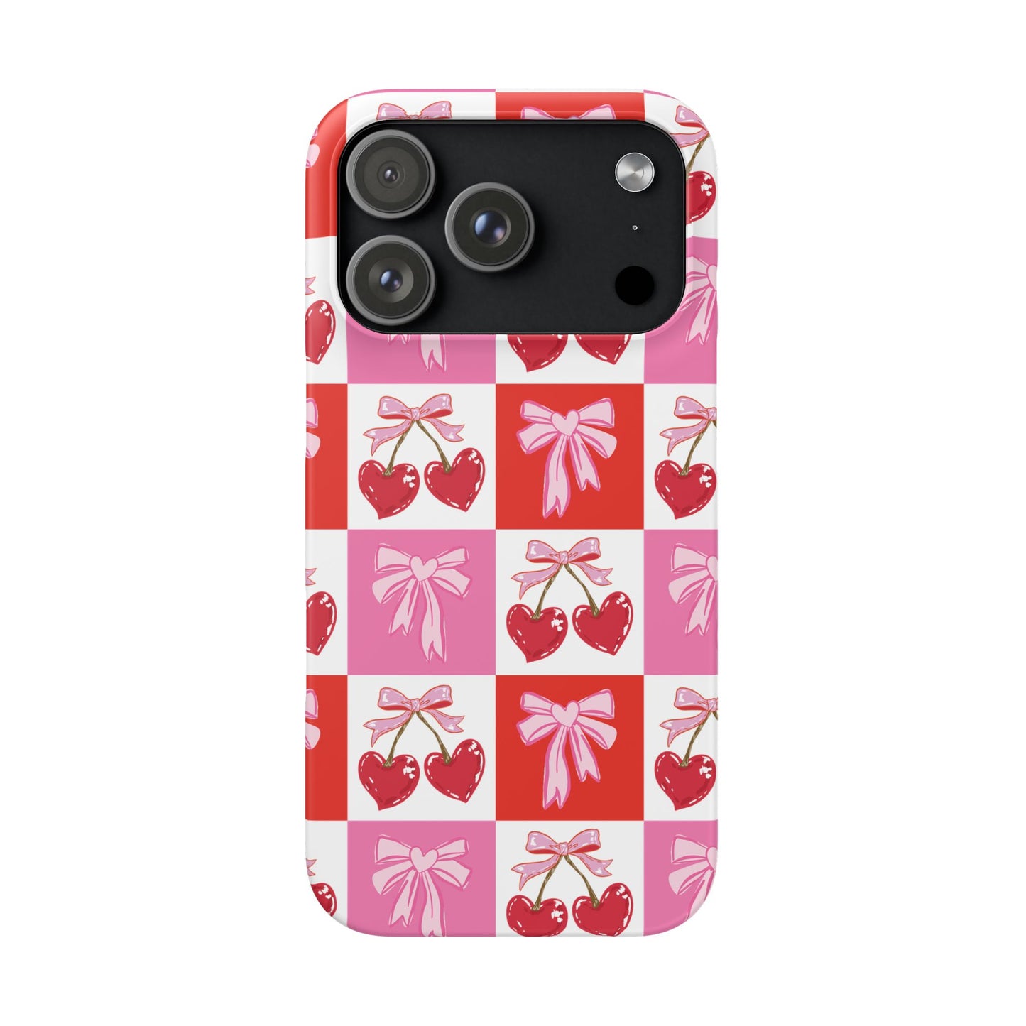 Sweet Pink Coquette Snap Case