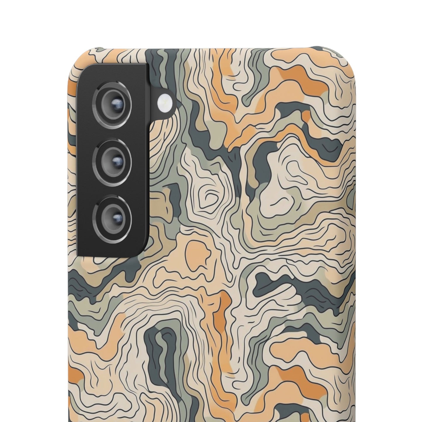 Earthy Abstract Snap Case