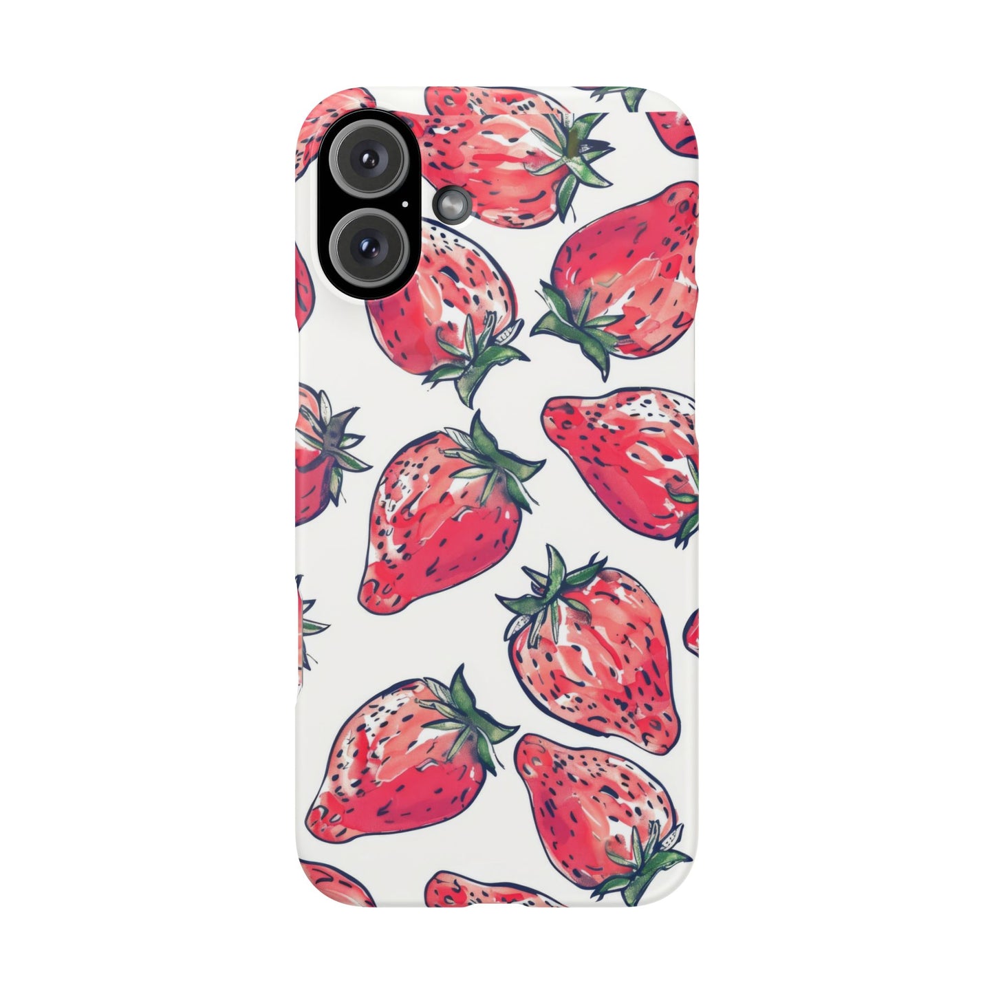 Creamy Berry Phone Snap Case