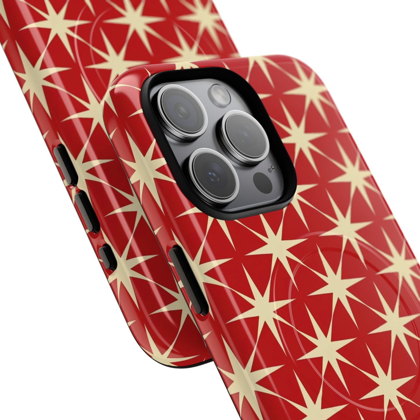 Crimson Star Tough Magnetic Phone Case