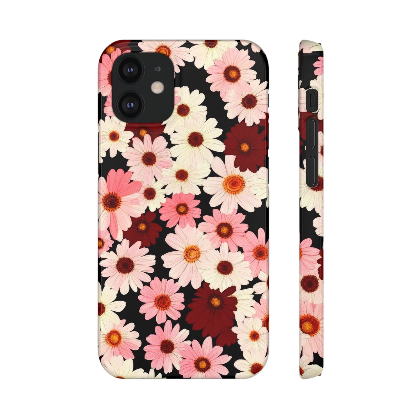 Petal Swing Retro Floral Snap Case