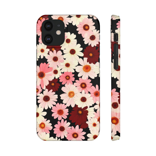 Petal Swing Retro Floral Snap Case