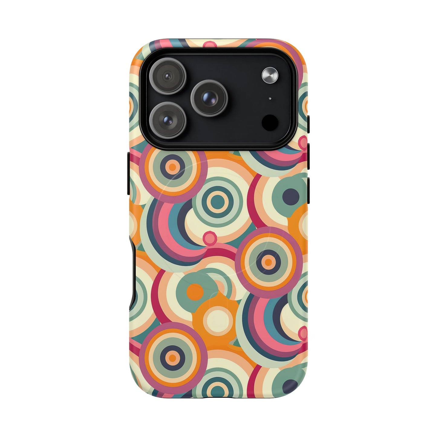 Retro Ripple Tough Magnetic Phone Case