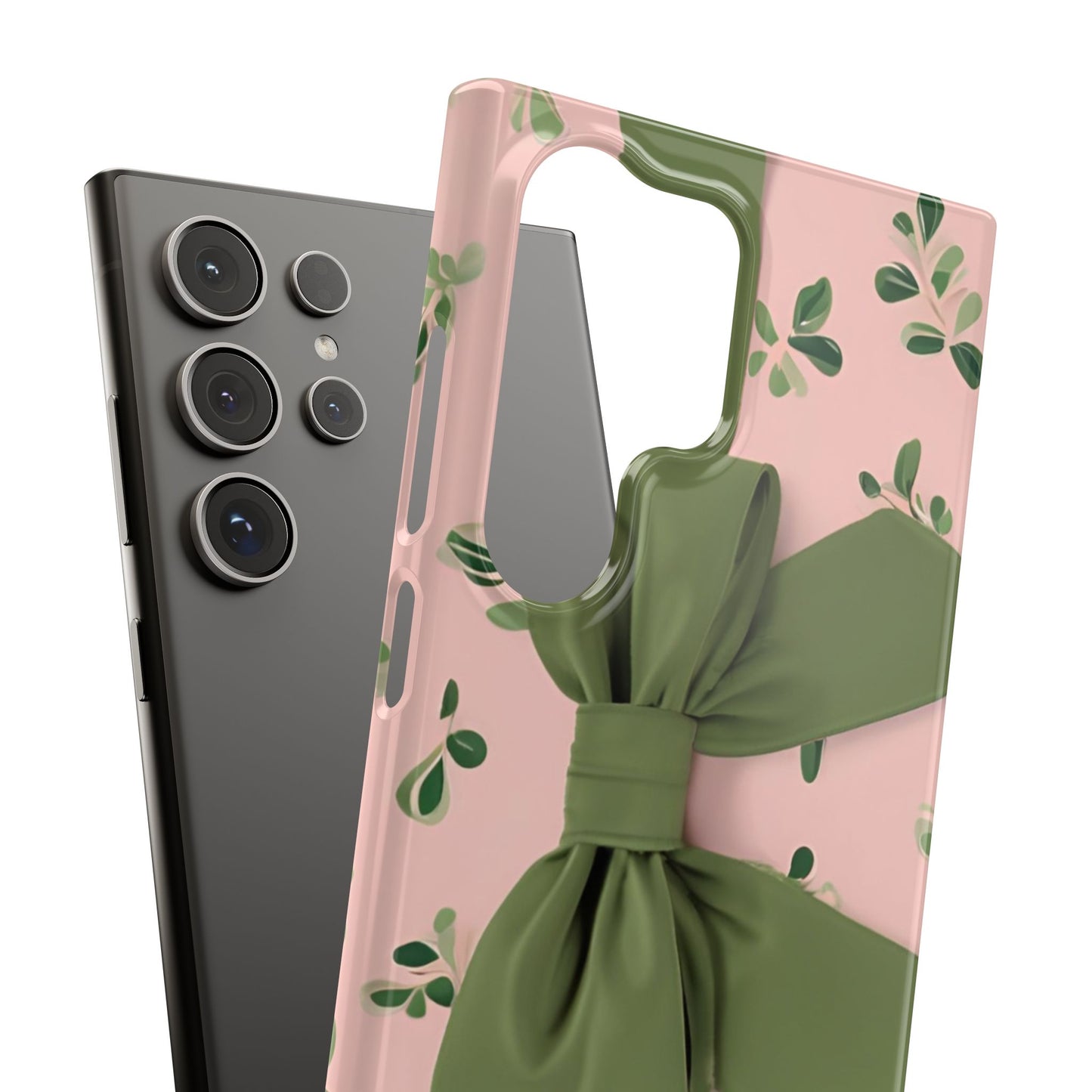 Blushing Bow Snap Case