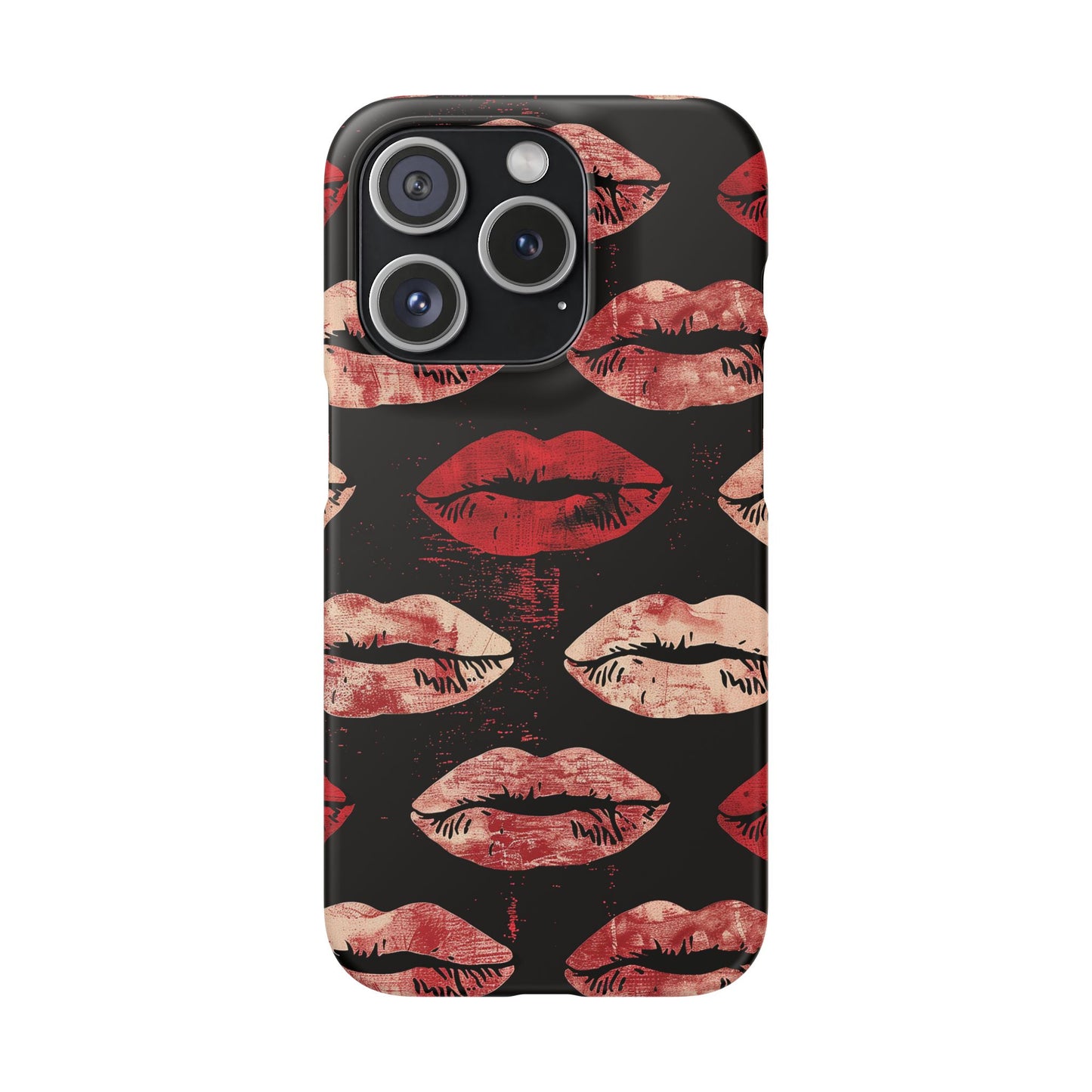 Midnight Pout Snap Phone Case