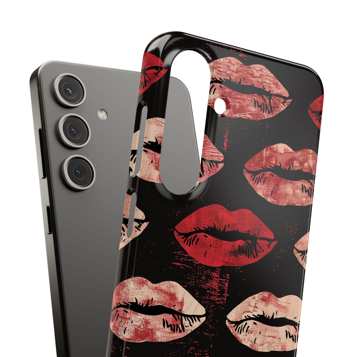 Midnight Pout Snap Phone Case