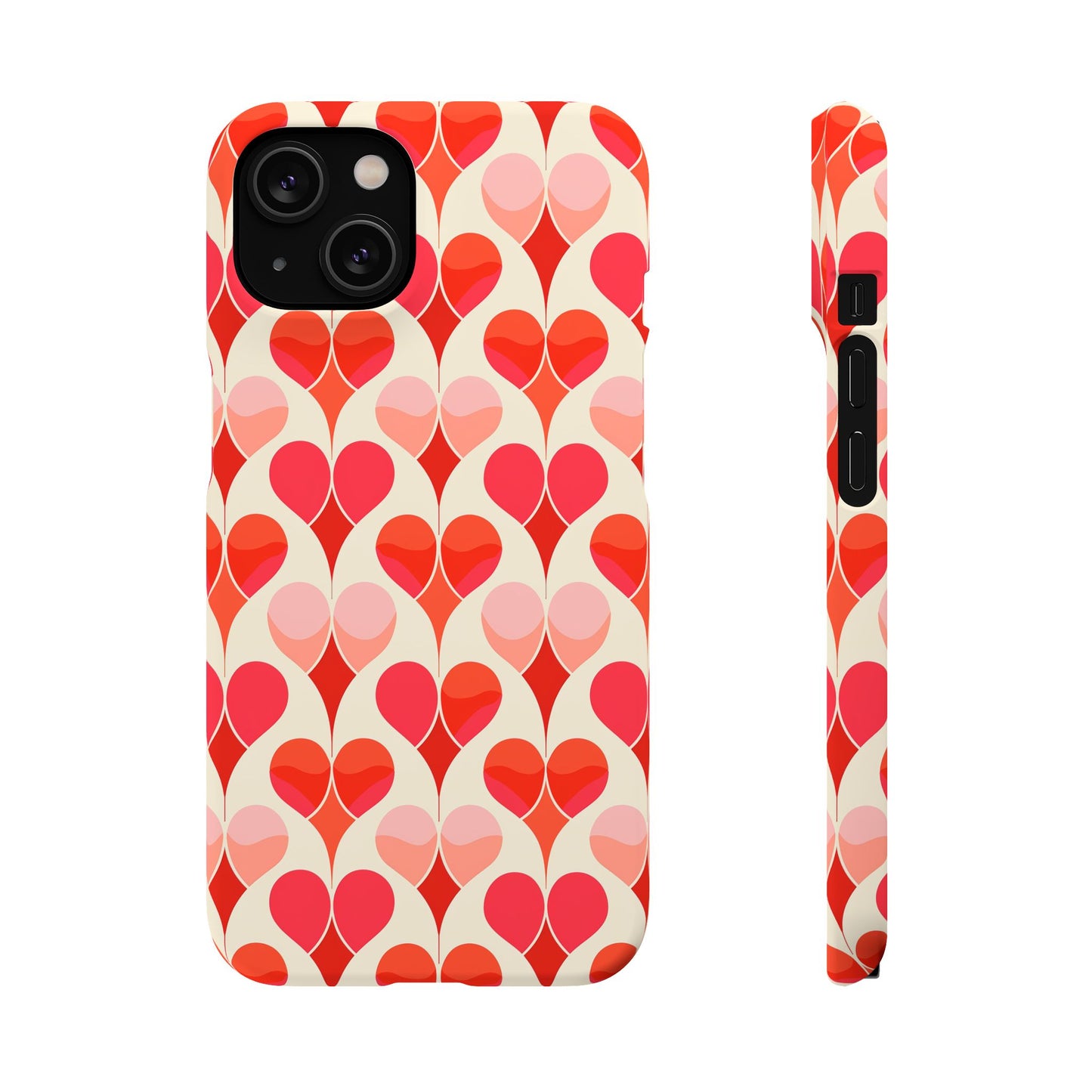 Heart Stream Phone Snap Case