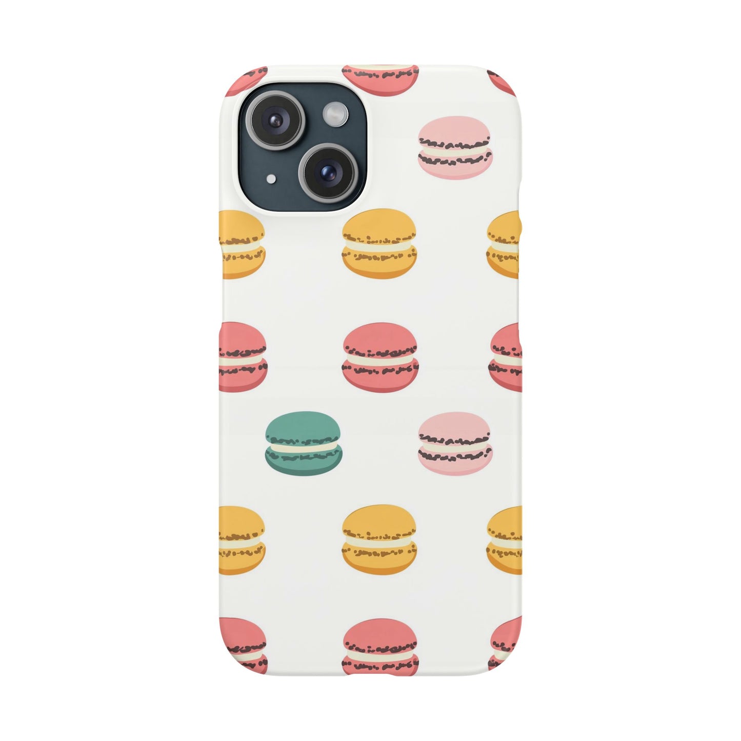 Sweet Macaron Phone Snap Case