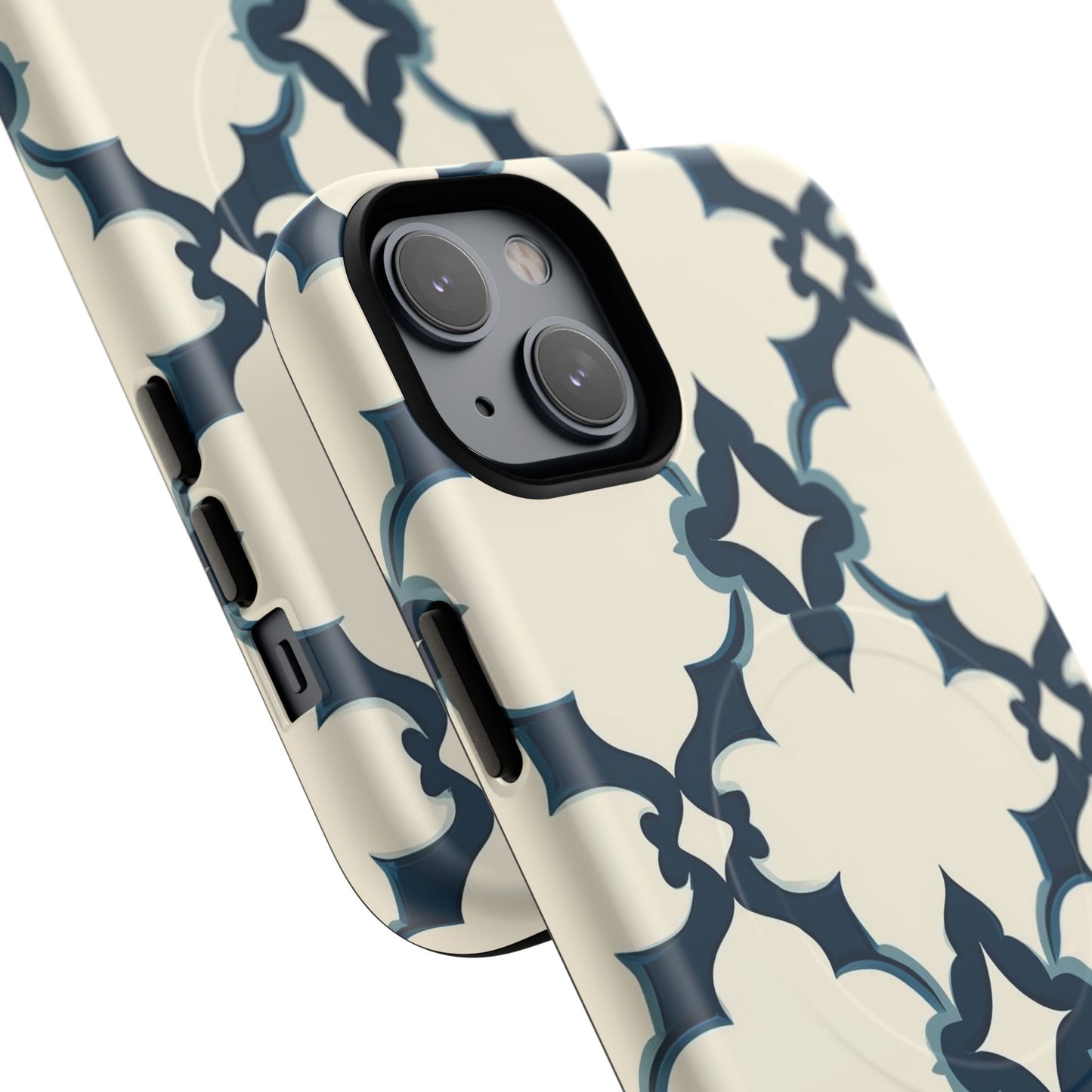 Midnight Quatrefoil Tough Magnetic Case