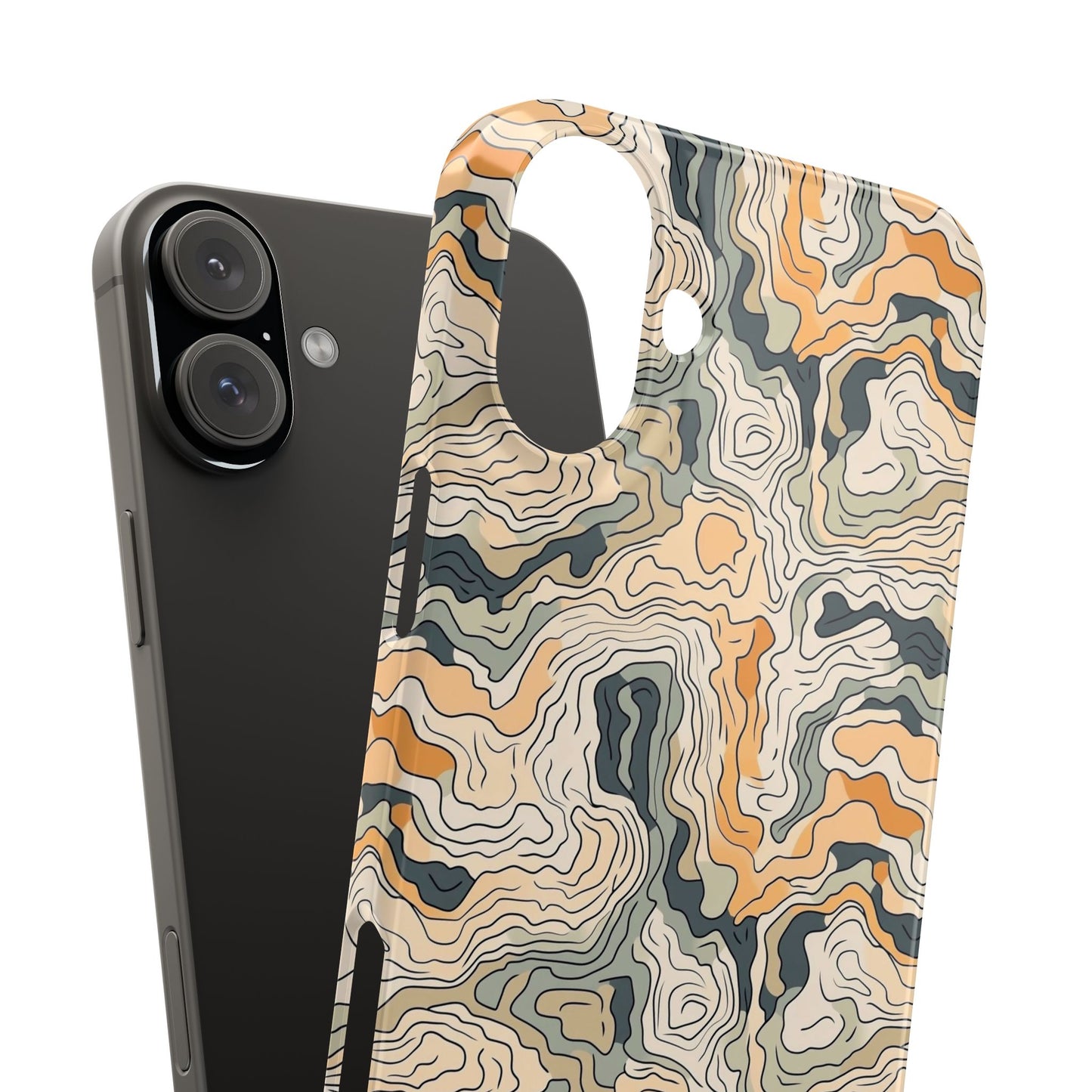 Earthy Abstract Snap Case