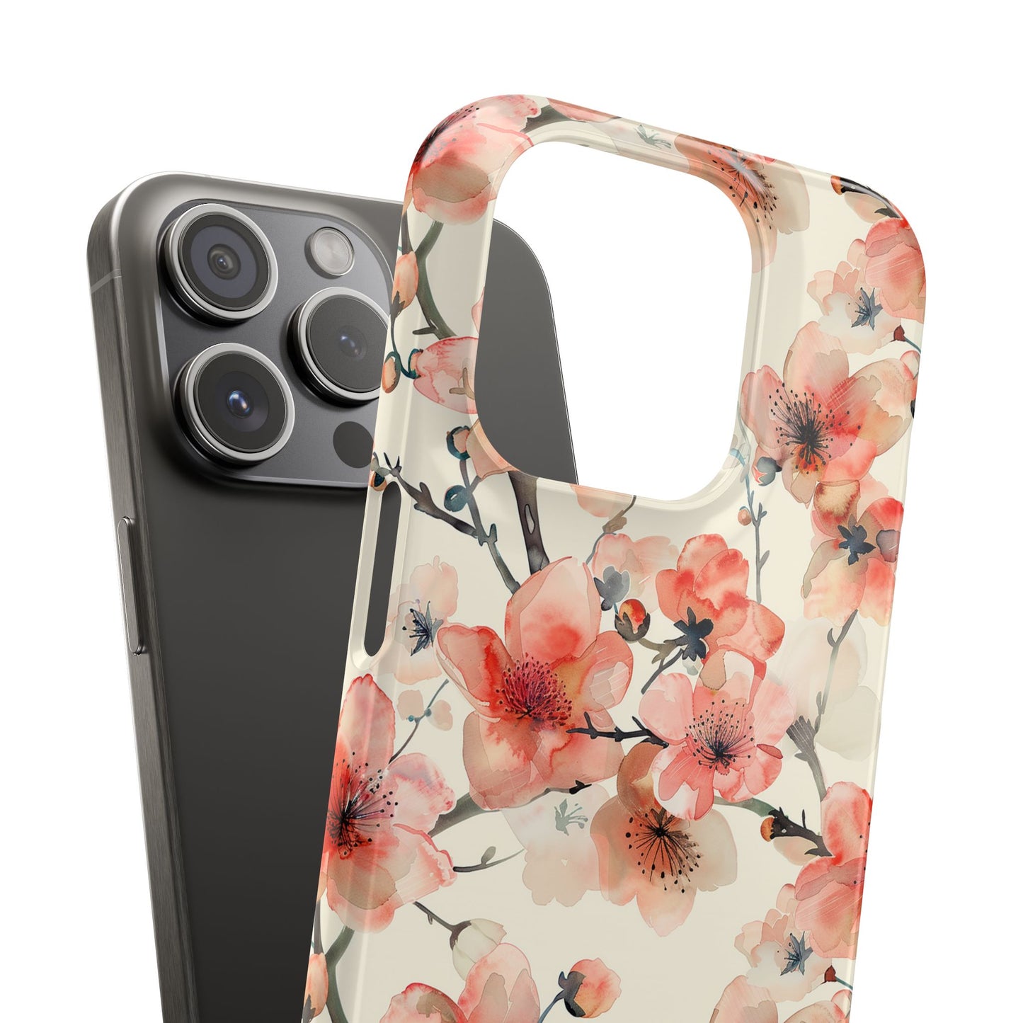 Cherry Veil Phone Snap Case